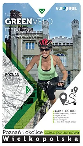 Poznan i okolice - czesc poludniowa mapa tras rowerowych: nie tylko GREEN VELO - wielkopolska cz. południowa