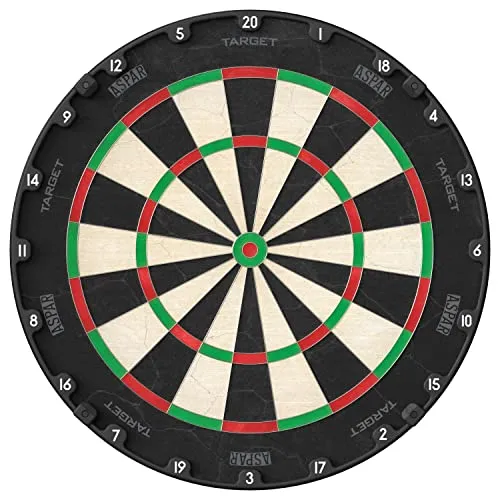 Target Aspar Professional Bristle Dart Board - Turnier Dartscheibe - Hochwertige Sisal-Dartscheibe für Turniere, originalverpackt und ideal für Wettkämpfe und ambitionierte Spieler.