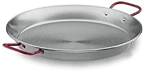 Paella-Pfanne 60 cm - Lacor - Hochwertige Paella-Pfanne aus Europa, ideal für große Portionen und mit Lacor Garantie für Langlebigkeit.