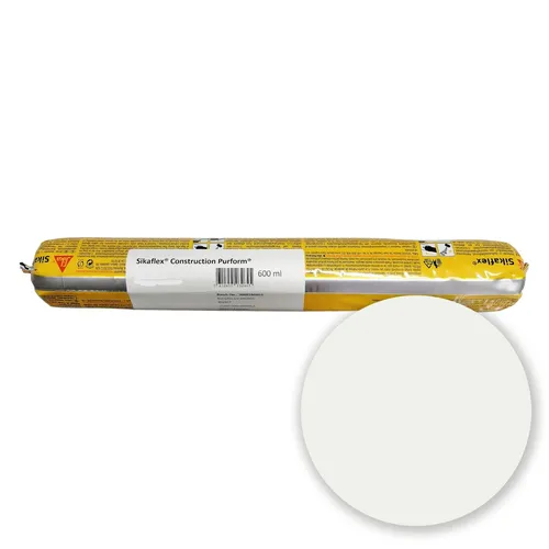 Sikaflex Construction Purform Dichtstoff Uniweiss Schlauchbeutel 600ml