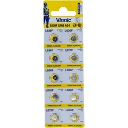Vinnic - Lr66 (Ag4) 10 Batterien