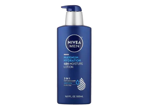 Nivea, Men,  Feuchtigkeit für Männer, 48 Stunden für trockene Haut, 500 ml