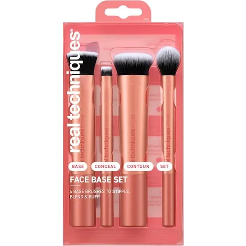 Real-Techniques Pinsel Pinsel-SetsFace Base Set Ultra Buff Brush 256 + Small Conceal Brush 257 + Flat Contour Brush 258 + Setting Brush 402 4 Stk. (3,85 € / 1 Stk.)