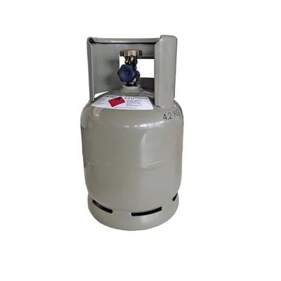 Bluecraft Camping Propangas Flasche 2,5 kg - Grillbedarf für Camping und Outdoor – kompakt, wiederbefüllbar und ideal für Gasgrills, Kocher und mobile Anwendungen.