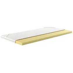 Möbel-Gerner Matratzentopper Memory Topper 200x200 cm - Matratzenauflage aus Viscoschaum, 6 cm hoch, für ein druckentlastendes und angenehmes Schlafklima. Ideal für Seitenschläfer und alle, die ein schwebendes Liegegefühl suchen.