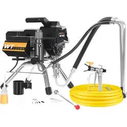 WABROTECH WT20i Hochdruck Farbspritzgerät 1100W - Professionelles Farbspritzgerät für effizientes Arbeiten auf kleinen und mittleren Flächen. Mit elektronischer Druckregelung und einfachem Pumpenwechsel, ideal für wasserbasierte Farben.