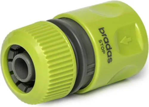 Schlauchkupplung 1/2" mit Stop Lime Edition