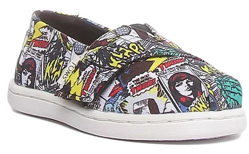 Toms Klassisch Marvel Multi Comic Pop Aufdruck IN Colo Größe Eu 4 - 10