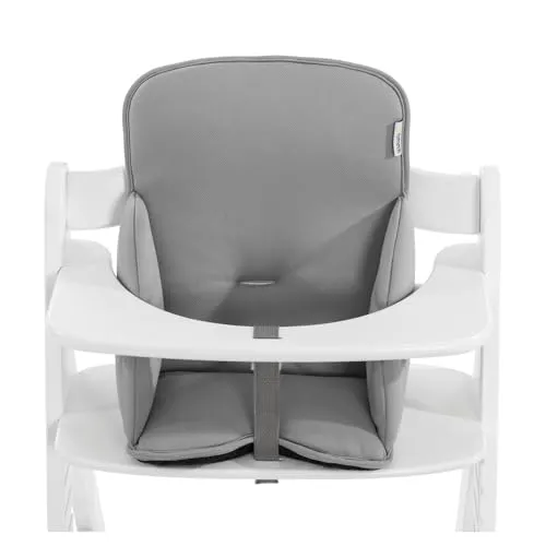 Hauck Alpha cosy Comfort Hochstuhlkissen - Hochstühle: Ergonomisches und bequemes Kissen in Grau für optimalen Komfort beim Essen und Spielen.