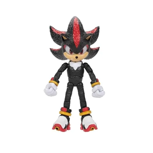 Sonic 3 Movie Actionfiguren, 13cm, Shadow