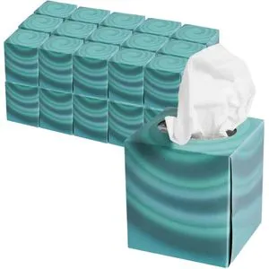 SEMYcare Kosmetiktücher SC-88061, 3-lagig, 30 Pack - Praktische Cube Spenderbox mit 30 Packungen à 60 Tüchern. Diese 3-lagigen Kosmetiktücher aus 100% Zellstoff sind extra weich und saugfähig, ideal für den täglichen Gebrauch.