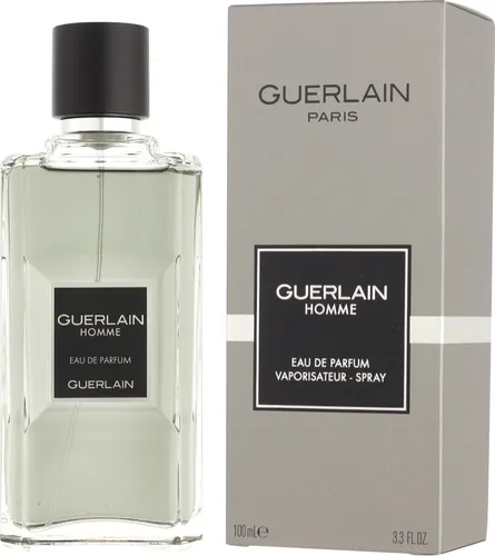 Guerlain Homme Eau de Parfum für Herren 100 ml - Herrendüfte mit frischen Zitrusnoten und holzigen Akzenten, ideal für jeden Anlass. Der Mojito-Akkord verleiht eine explosive Frische, während Patchouli und Zeder eine maskuline Intensität bieten.