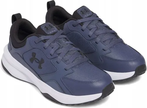 Under Armour Herren UA Charged Edge Training Shoes - Downpour Grau/Schwarz, 42.5 EU - Herren-Sneaker mit Charged Cushioning für optimale Dämpfung und Komfort beim Training.