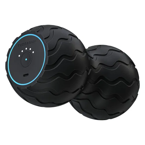 Therabody Theragun WaveDuo - Massagegerät mit App-Steuerung, 5 Vibrationsfrequenzen und Swing Massagefunktion für effektive Faszientherapie