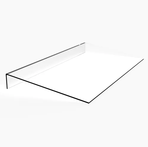 Lichtschachtabdeckung 900 x 550 mm - Regenschutz aus schlagzähem Acrylglas, schützt vor Niederschlag und Schimmelbildung im Keller