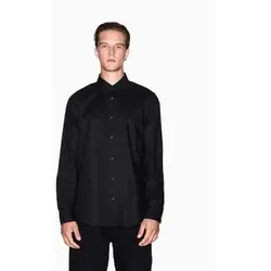 A|X Armani Exchange für Herren. XM001587AF16631UC001 Hemd Ax schwarz (S), Lässig, Baumwolle, Langarm