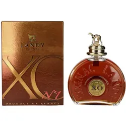 Landy Cognac XO No. 1 40% Vol. 0,7l in Geschenkbox - Weinbrände - Ausgezeichneter Cognac mit eleganten Aromen von Sandelholz und Pflaumen, perfekt in edler Geschenkbox für besondere Anlässe.