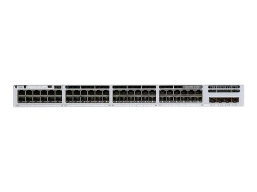 Cisco C9300L-48UXG-4X-E Switch - 48 Anschlüsse L3 Managed - Netzwerk-Switch mit 48 Anschlüssen, stapelbar und managed, ideal für leistungsstarke Netzwerkinfrastrukturen mit UPOE-Technologie.