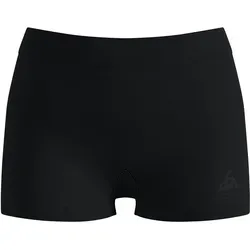 Odlo Performance X-Light Boxer Short Damen - Schwarz, Größe L - Erlebe maximale Leistung mit der Odlo Performance X-Light Boxer Short für Damen! Hergestellt aus 73% recyceltem Material, bietet sie optimale Atmungsaktivität und Tragekomfort für intensive Laufeinheiten.