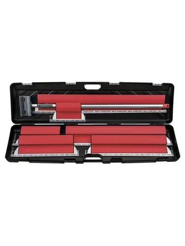 Parfait Smoothing Kit 7 pcs. - Haus Garten - Effizientes Spachteln großer Flächen mit 6 Spachteln und Teleskopstange, spart Gips und minimiert Schleifarbeiten.