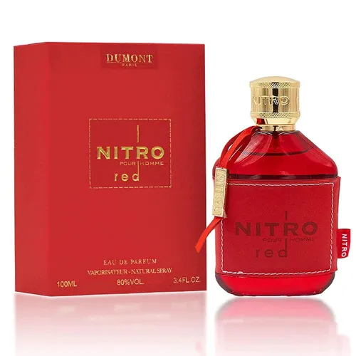 Parfüm DUMONT PARIS Nitro Red Edp 100 ML Mann Frau Rot Passion Verführerisch