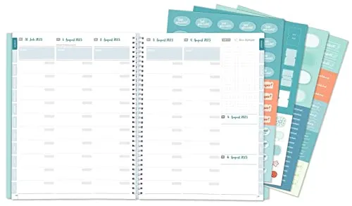 Mein Lehrerplaner - A4+ - Ringbindung - Lehrerkalender für das Schuljahr 2023/2024 - Blumenwiese: Schulplaner für Lehrerinnen und Lehrer (live – love – teach)