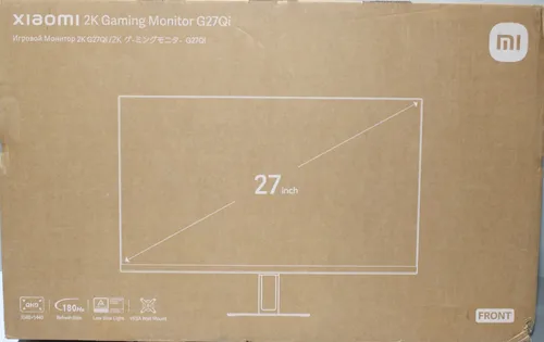 27" G27Qi - QHD Gaming Monitor - LED-Monitor für Gaming mit 2560 x 1440 QHD, 180 Hz und 1 ms Reaktionszeit für flüssige Spielerlebnisse.