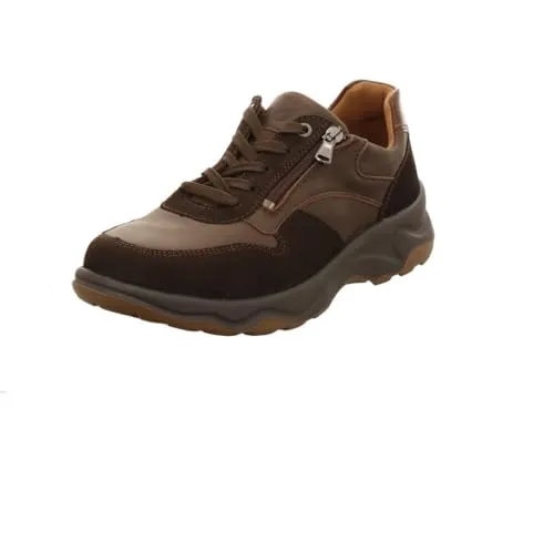 Waldläufer H-Max 718006-315-355 Herren Comfortschuh - Wanderschuhe mit herausnehmbarem Fußbett, ideal für lose Einlagen, flexible Laufsohle und hohen Tragekomfort dank Luftpolstersohle und gut gepolstertem Schaftrand.