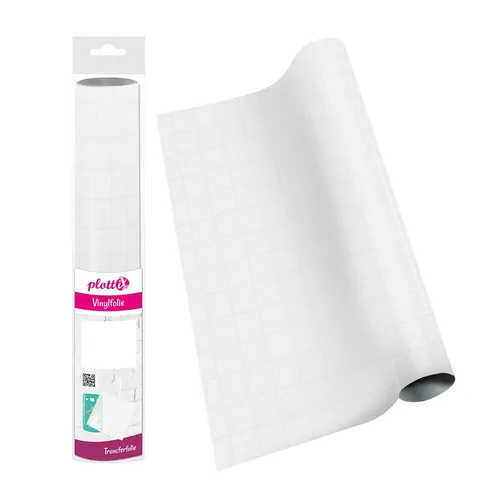 plottiX Transferfolie für Vinyl (31,5 cm x 1 m) PL0502045