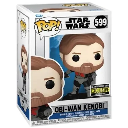 FUNKO Pop (68283) Star Wars Clone Wars Mando Obi Wan