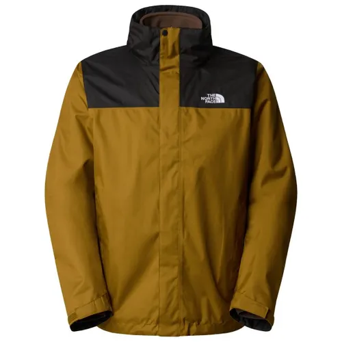 The North Face Evolve II Triclimate Jacket Men Moss Green TNF Black (M) - 3-in-1 Doppeljacke, wasserdicht und atmungsaktiv für optimalen Wetterschutz und Komfort