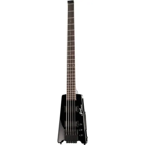 Steinberger E-Bass Spirit XT-25 Standard Bass Black - 5-Saiter E-Bass - Hochwertiger 5-Saiter E-Bass mit durchgehendem Hals und passiver Elektronik. Ideal für vielseitigen Einsatz und beeindruckenden Klang. Inklusive Gigbag für einfache Mobilität.