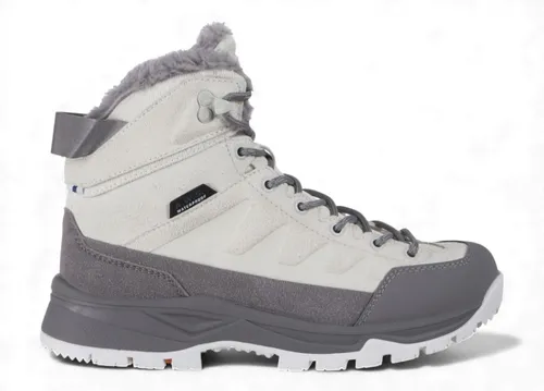 Outdoorwinterstiefel ICEPEAK "AREZZO" Damen Gr. 41, weiß - Wanderschuhe, gefütterte und wasserdichte Winterboots mit A.W.S. WATERPROOF Membran für optimale Atmungsaktivität und hervorragenden Halt auf rutschigen Oberflächen.