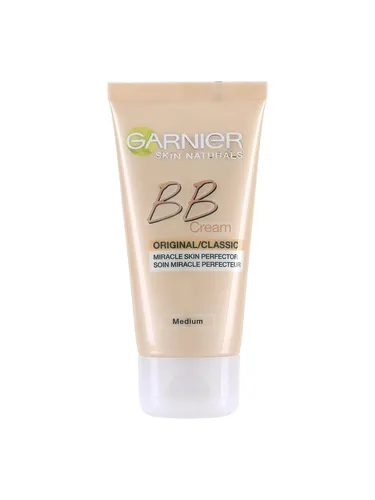 Garnier Miracle Skin Perfect BB Cream - Medium 50 ml - Die Garnier Miracle Skin Perfect BB Cream in Medium bietet eine leichte, natürliche Abdeckung und sorgt für einen ebenmäßigen Teint. Ideal für den täglichen Gebrauch.