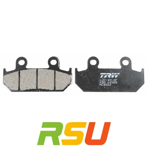 TRW Bremsbelagsatz MCB562 für Scheibenbremsen - Hochwertiger TRW Bremsbelagsatz MCB562 für Scheibenbremsen, ideal für zuverlässige Bremskraft und optimale Sicherheit im Straßenverkehr.