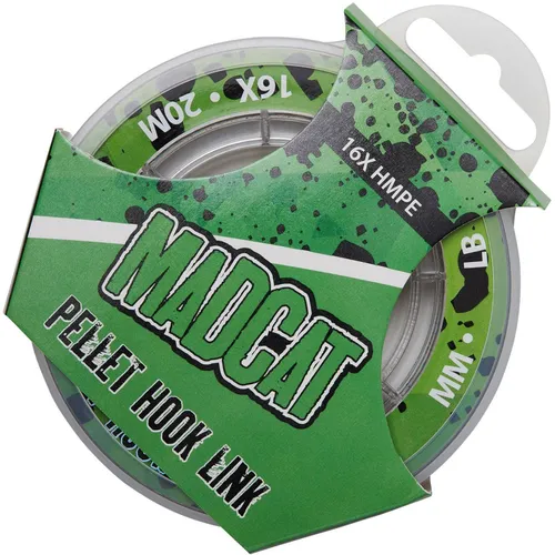 Madcat Pellet Hook Link 16X 0.65mm 47Kg Braun - 20m Vorfachschnur 0,47€/1m
