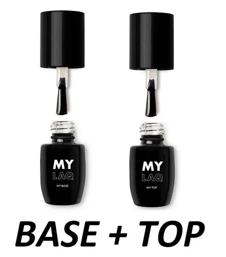 😍 MylaQ UV Set Hard Base 5 ml und Hard Top 💅 5 ml UV 2 in 1 MY SET NEONAIL ✨