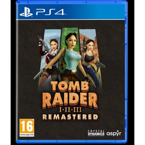 Tomb Raider 1-3 Remastered für PS4 - Spannende Remastered-Version der Klassiker, ideal für Fans von Action-Adventure-Spielen. Erlebe die Abenteuer von Lara Croft in neuem Glanz!