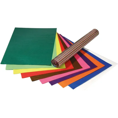 folia Transparentpapier farbsortiert 42 g/qm 25 Bogen