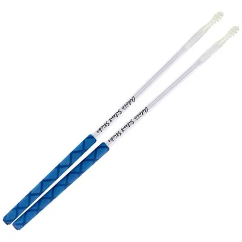 Adoro SSE Silent E-Sticks - Zubehör für Schlaginstrumente, optimiert für Gummipads mit weichem Griff und speziellen Nylontips für reduzierte Erschütterungen und verbesserten Spielkomfort.