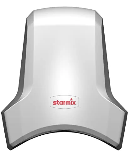 Starmix Haartrockner Airstar T-C1 - Föhn mit berührungsloser Aktivierung, ideal für Hygiene in öffentlichen Einrichtungen. Trocknet die Hände in nur 17 Sekunden und vereint modernes Design mit hoher Leistung.