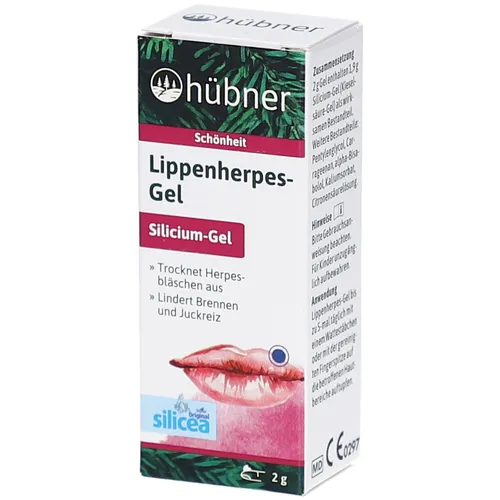 Hübner Lippenherpes-Gel 2 g - Praktisches Lippenherpes-Gel zur Unterstützung der Pflege, ideal für unterwegs und einfach anzuwenden.
