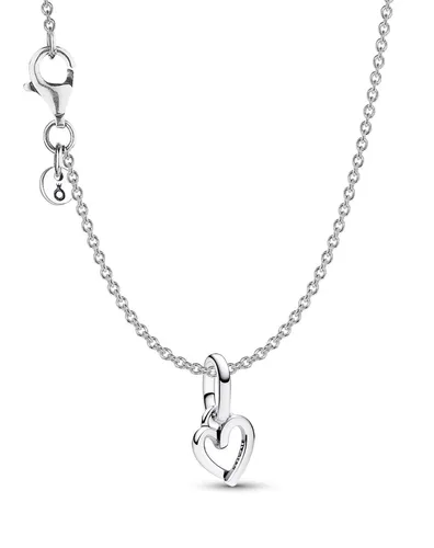 PANDORA Freihändiges Herz Schmuck-Set für Damen - Schmucksets für Damen, elegantes Design aus Silber mit einem herzförmigen Anhänger, perfekt für besondere Anlässe oder als Geschenk.