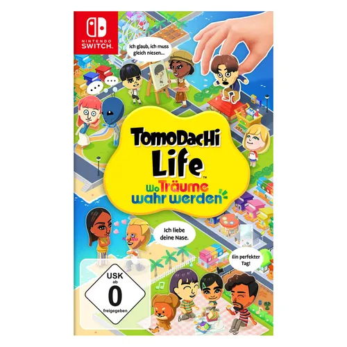 Nintendo Tomodachi Life für Nintendo Switch – Erlebe deine Träume - Entdecke die bunte Welt von Tomodachi Life auf der Switch! Erstelle deine eigenen Charaktere und erlebe spannende Abenteuer im Spiel. Ideal für kreative Spieler und Fans von Simulationen! Spielspaß für alle Altersgruppen.