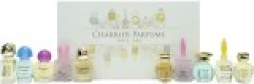 Charrier Parfums Collection Précieuse Geschenkset mit 10 Miniaturflakons - Exquisite französische Düfte in dekorativen Flakons – ideal für jeden Anlass. Perfekt als Geschenk, um kostbare Duftmomente zu erleben. Gesamtinhalt: 46,3 ml.