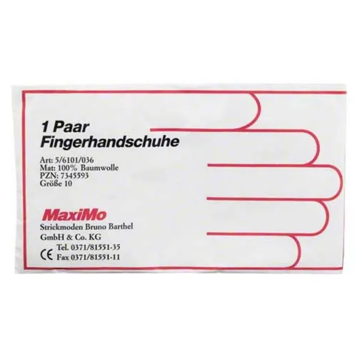 Handschuhe Baumwolle Größe 10 Überlänge Inhalt: 2 St