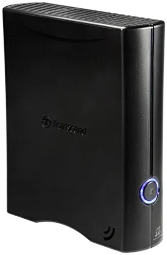 StoreJet 35T3 - Externe Festplatte 4TB Schwarz - Externe Festplatte mit 4 TB Speicher, USB 3.0 für superschnelle Datenübertragung und 256-Bit-AES Verschlüsselung für maximale Sicherheit.