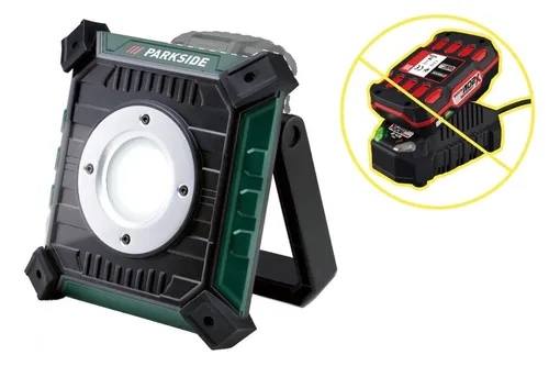 Parkside Akku LED Leuchte PBSTA 20-Li Werkstatt Strahler - OHNE Akku & Ladegerät