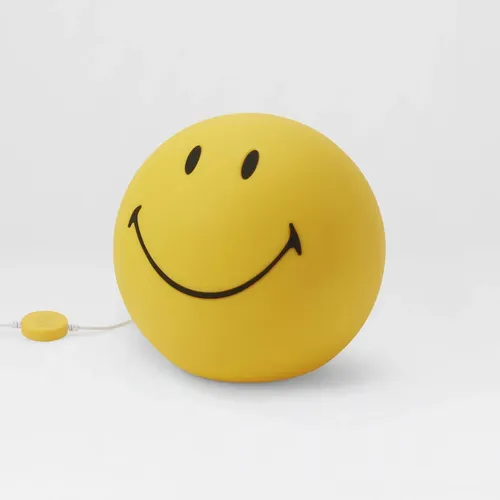 Mr. Maria Nachtlicht Smiley® Star Light - Gelbes Nachtlicht mit Touch-Dimmer für sanfte Beleuchtung. Ideal zur Schaffung einer beruhigenden Atmosphäre im Kinderzimmer.