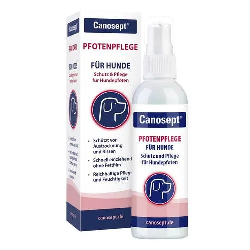 CANOSEPT Pfotenpflege Gel für Hunde 75 g - Schützendes Pfotenpflege Gel für Hunde, ideal für die tägliche Pflege und zum Schutz empfindlicher Pfoten. Praktische 75 g Tube für eine einfache Anwendung.